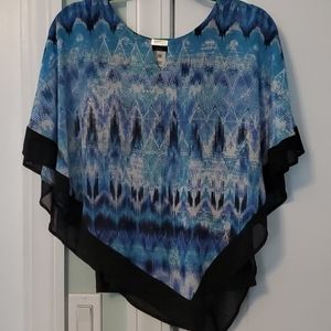 Cocomo poncho style top